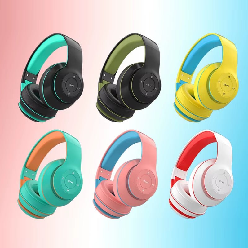 Xiaomi Foldable Wireless Headphones Bluetooth Headphones Bass Stereo Headphones MP3 Player Microphone Support for TF Card AUX - Tech - store