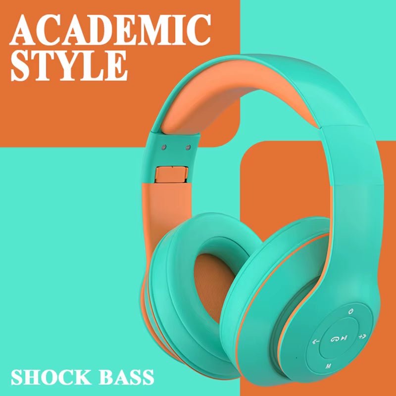 Xiaomi Foldable Wireless Headphones Bluetooth Headphones Bass Stereo Headphones MP3 Player Microphone Support for TF Card AUX - Tech - store