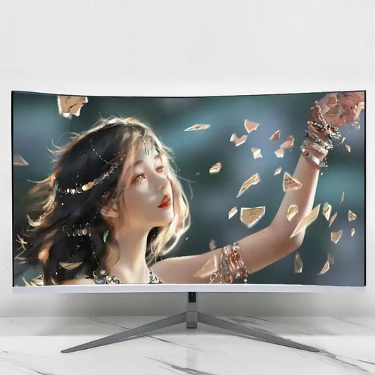 32 Inch 1K165Hz LCD Computer Monitor VA High - Definition Curved Screen Freesync Gaming Computer Monitor HDMI/DP 1920*1080P - Tech - store