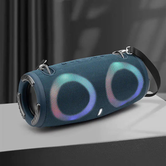 2022 Portable Waterproof Bluetooth Speaker with RGB Lights Tech-store