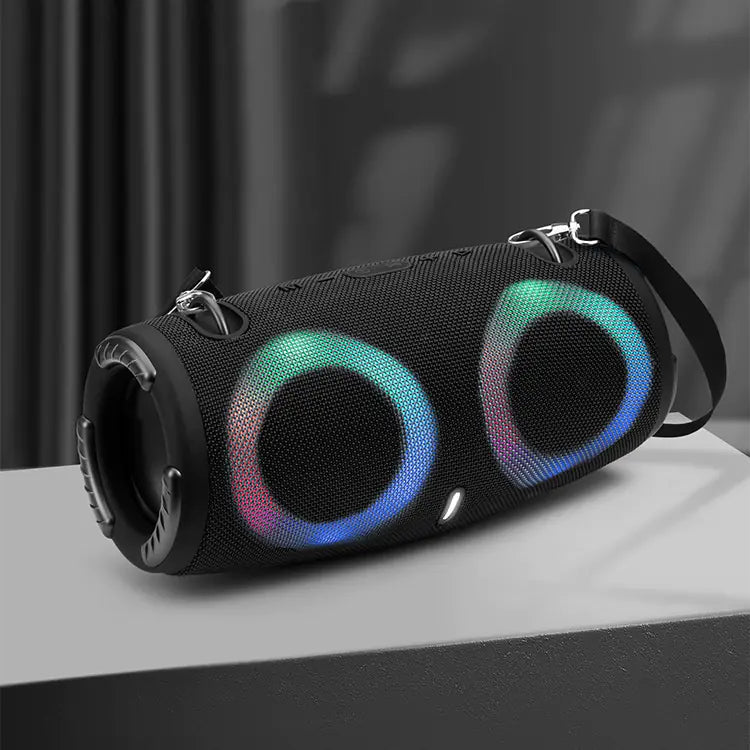 2022 Portable Waterproof Bluetooth Speaker with RGB Lights Tech-store