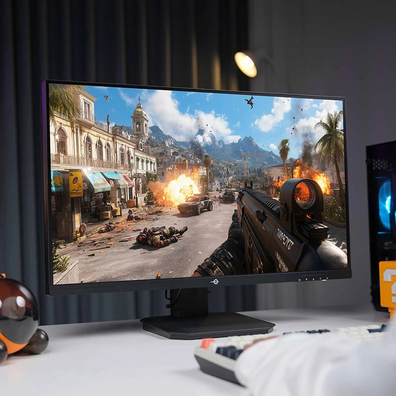27" QHD Mini LED Gaming Monitor, 2560x1440, 200Hz, 1ms, HDR1000, AMD FreeSync, Swivel Stand Tech-store